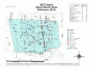 Short North Crime Stats Feb 2012