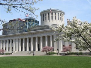 OHIO statehouse Spring