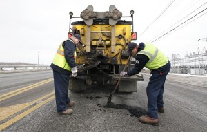 columbus intensified pothole repair sunday effort start april