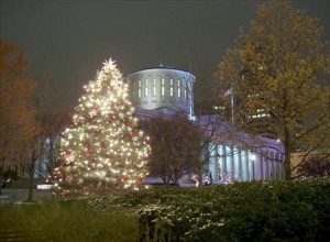 holidays at the Ohio Statehouse