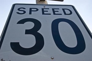 30 mph speed limit