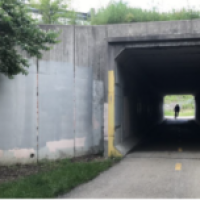 Harrison West Tunnel Mural