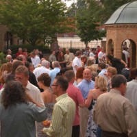 Greek Orthodox Cathedral Courtyard