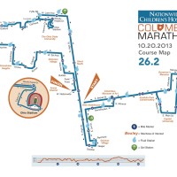 Columbus Marathon 2013 Map